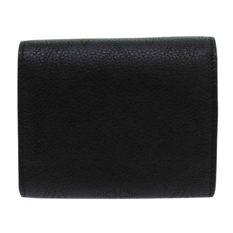 【日本直送】路易威登 Mahina Portefeuille Iris Compact Wallet Noir M62540 LV Auth 70838AM-2