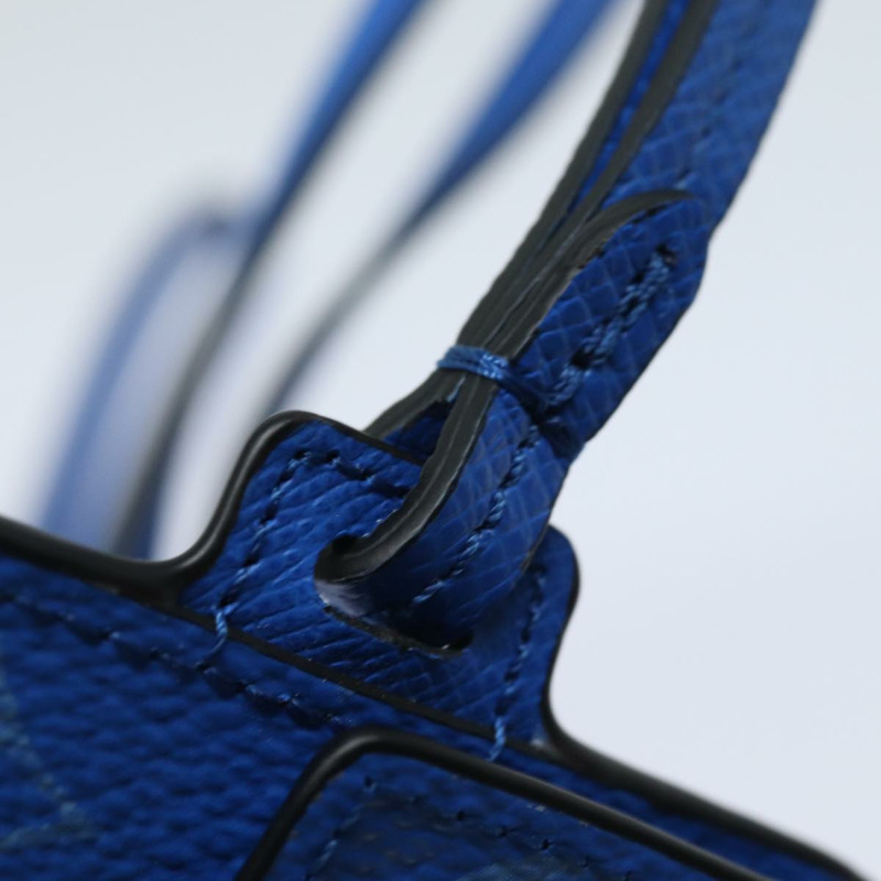 【日本直送】路易威登 Monogram Pockets On Strap 卡包 藍色 M83154 LV Auth 77437SAM-8