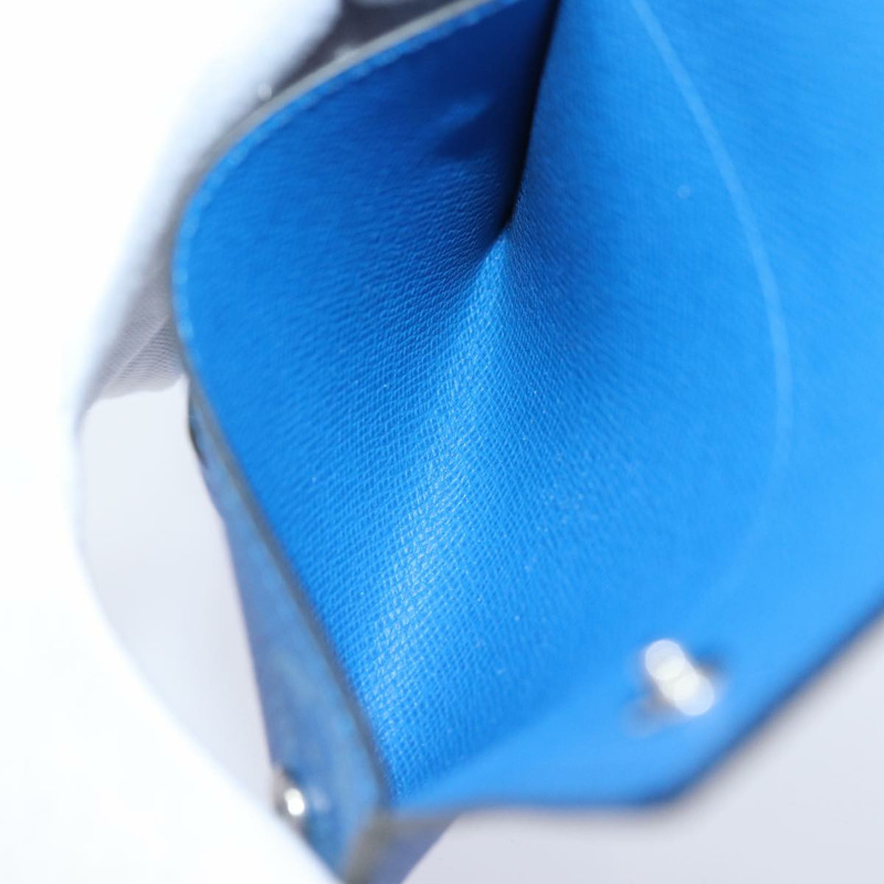 【日本直送】路易威登 Monogram Pockets On Strap 卡包 藍色 M83154 LV Auth 77437SAM-10