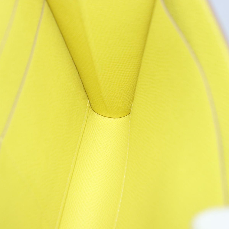 【日本直送】愛馬仕 Click 16 肩背包，黃色皮革，正品，貨號 77462SAM-19