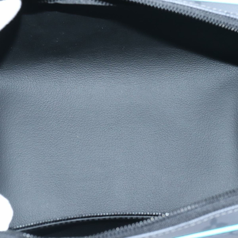 【日本直送】路易威登 Monogram Eclipse Reverse Dopp Kit Bag Turquoise M11482 Auth 89059SAM-9