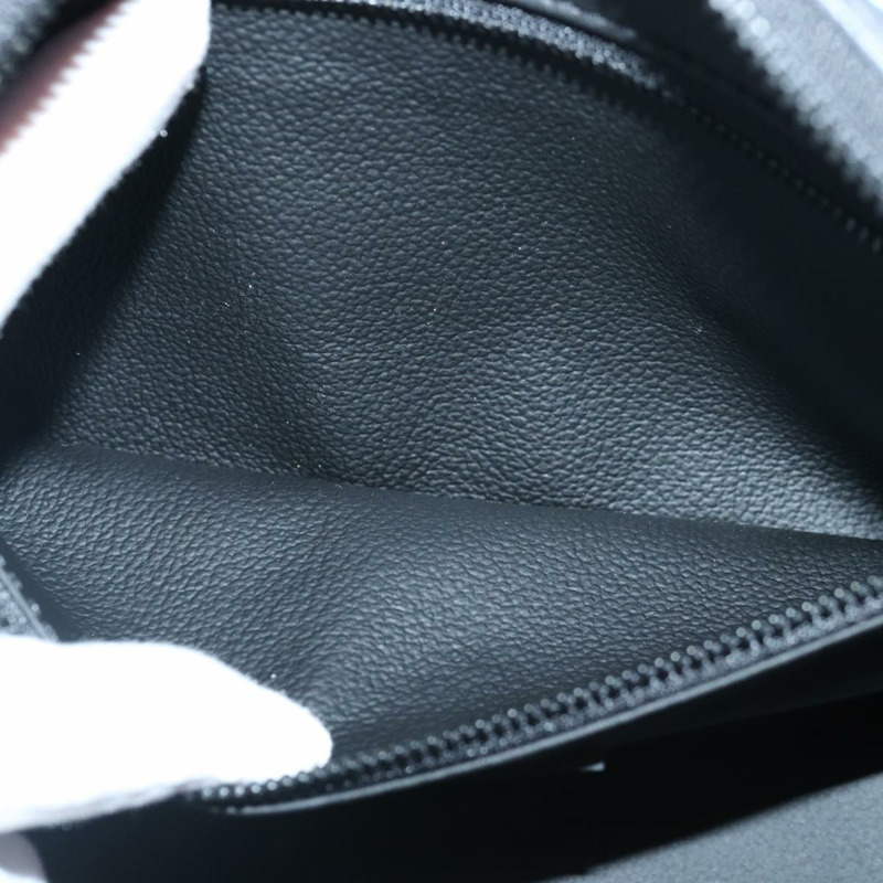 【日本直送】路易威登 Monogram Eclipse Reverse Dopp Kit Bag Turquoise M11482 Auth 89059SAM-10