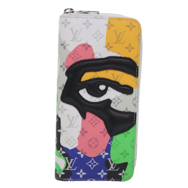 【日本直送】路易威登 Monogram LV Portrait Zippy 垂直錢包 M82590 LV Auth 92757AM-12