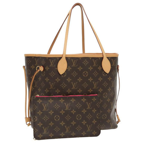 路易威登 Monogram Neverfull 中型手提包 M40156 LV 正品 96507AM