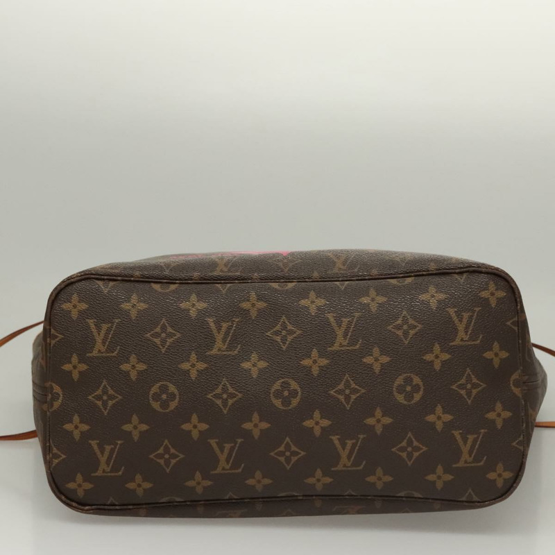 【日本直送】路易威登 Monogram V Line Neverfull MM 手提包 粉紅色 LV 正品 BD681AM-4