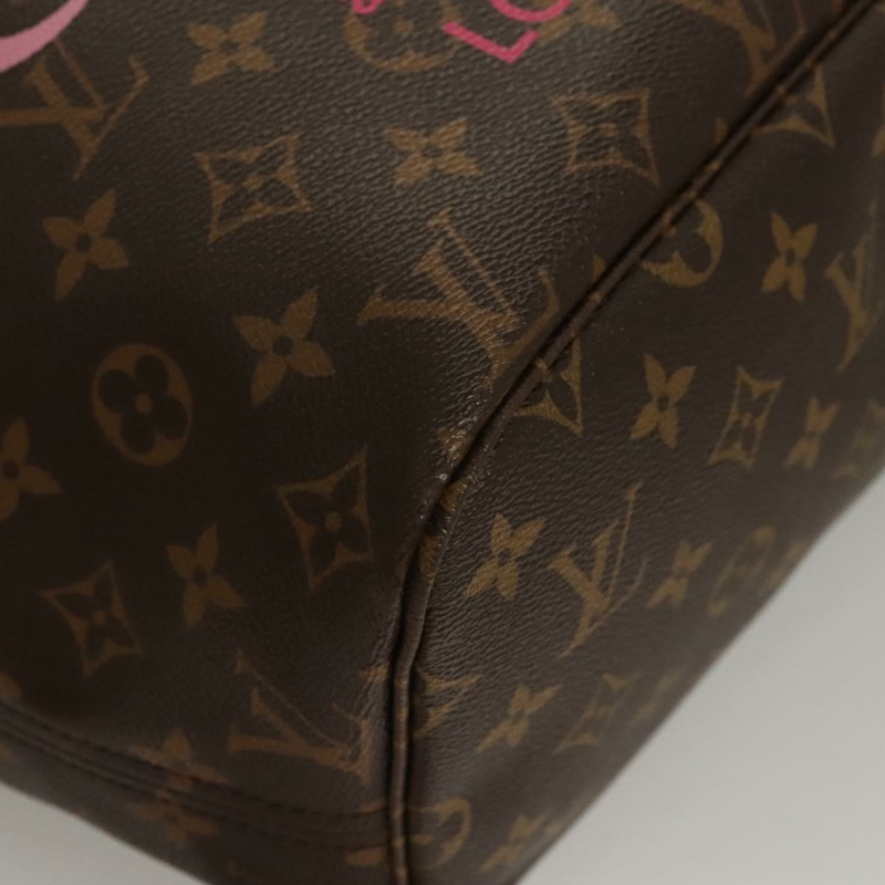 【日本直送】路易威登 Monogram V Line Neverfull MM 手提包 粉紅色 LV 正品 BD681AM-14
