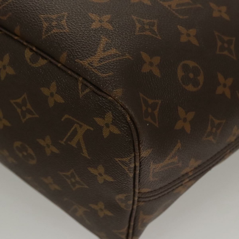 【日本直送】路易威登 Monogram V Line Neverfull MM 手提包 粉紅色 LV 正品 BD681AM-17