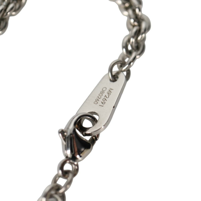【日本直送】路易威登 Colliers Quard LV Strass 項鍊，金屬銀色，型號 MP2691，正品編號 130779AM-10