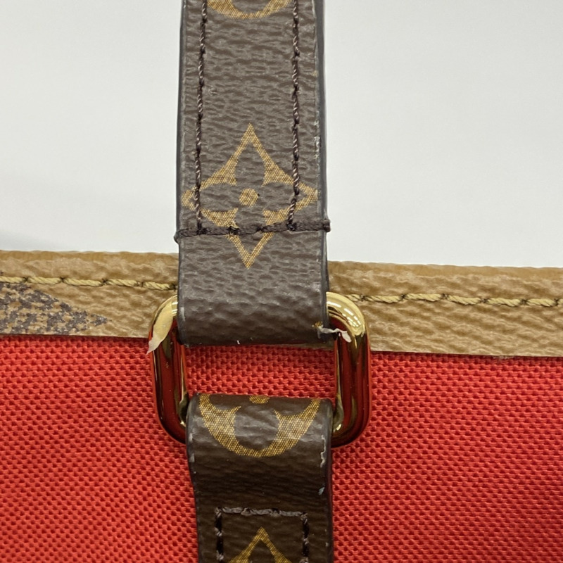 路易威登 Monogram Giant Reverse On-the-Go MM 手提包 M45039 棕色 2-Way 女士款-8