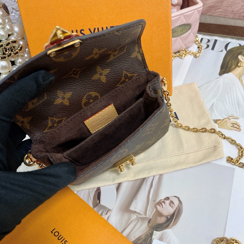 Lv M81267 迷你郵差包 芯片款 大全配 💌-18