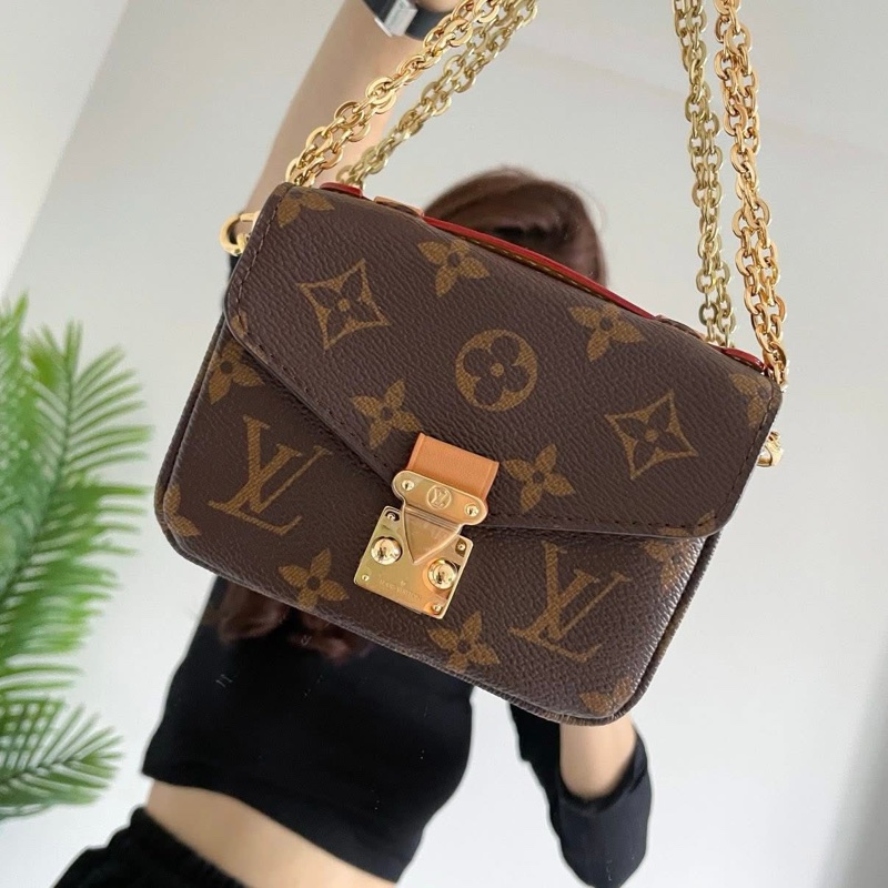 Lv M81267 迷你郵差包 芯片款 大全配 💌-26