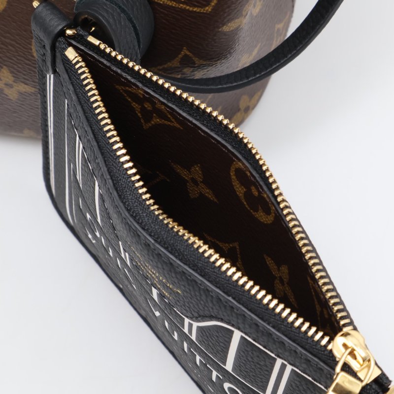 LOUIS VUITTON Neverfull BB - 雙面黑-5