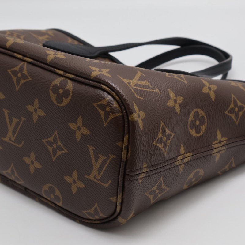 LOUIS VUITTON Neverfull BB - 雙面黑-6