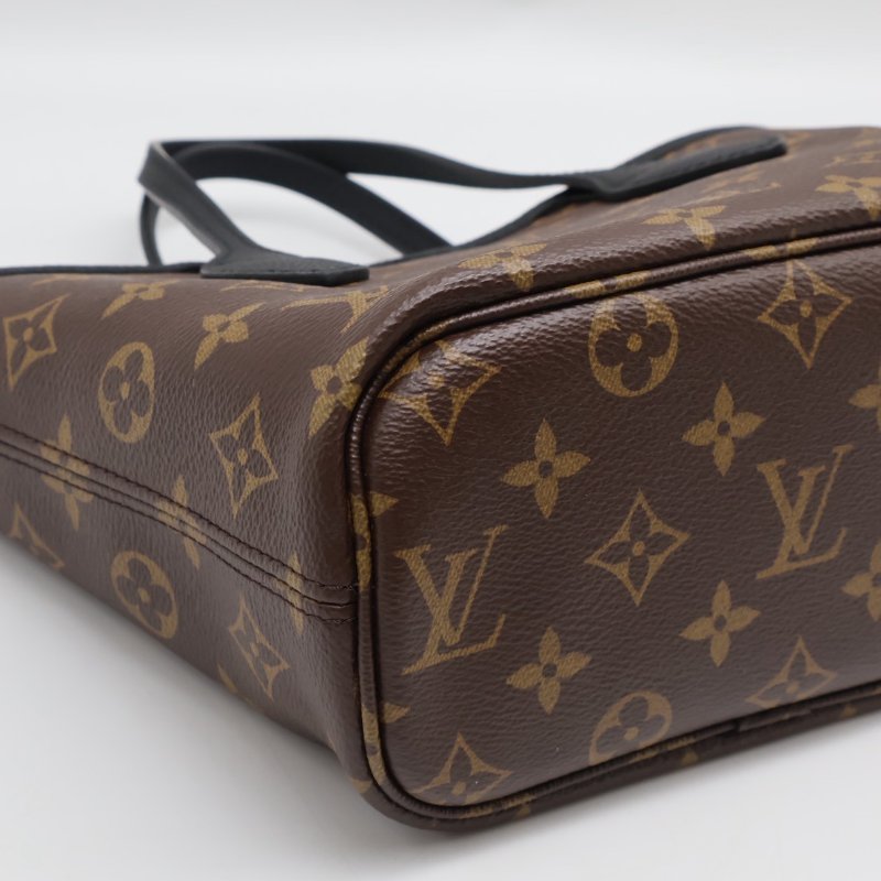 LOUIS VUITTON Neverfull BB - 雙面黑-7