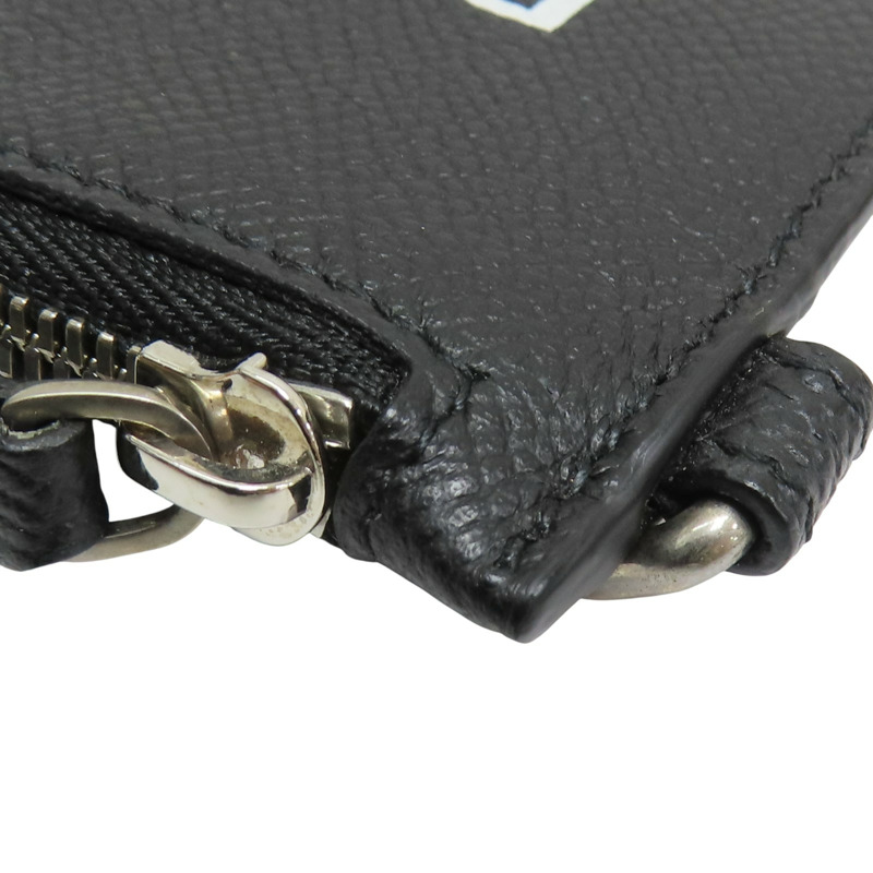 黑色 牛皮 名片夾 卡夾  卡條項鍊 594548【Balenciaga 巴黎世家】 594548-11