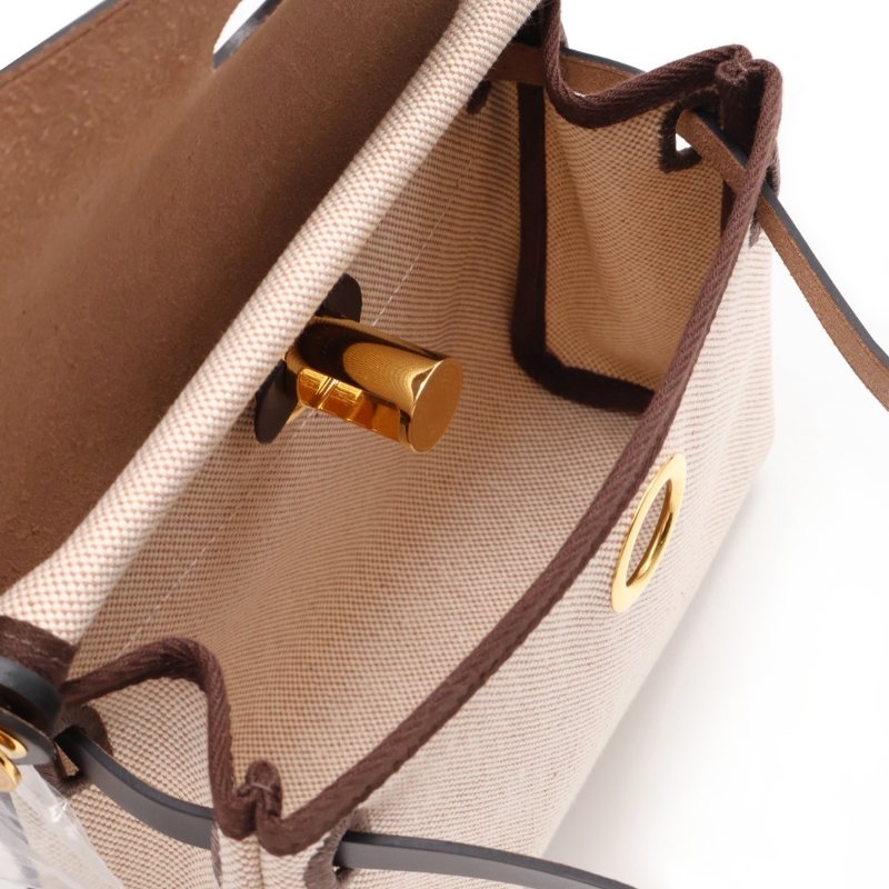 HERMES Herbag zip 20 - 烏木金-2