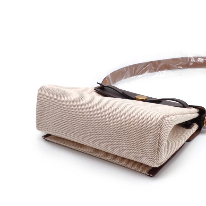 HERMES Herbag zip 20 - 烏木金-5