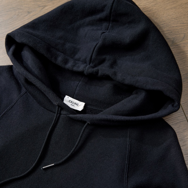 ❤️ CELINE 後背LOGO連帽上衣-3