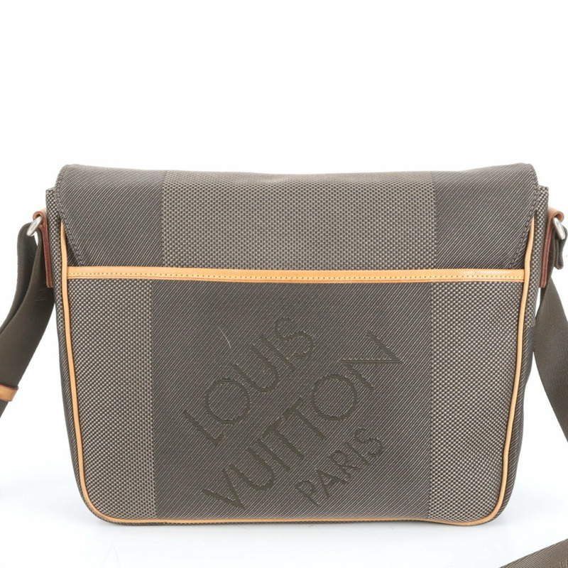 路易威登 Damier Geant Petit Messager M93617 男士皮革肩背包-2