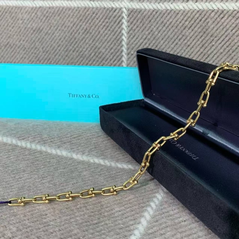 Tiffany Hardwear系列18k金手鍊，合適 16-17手腕-1