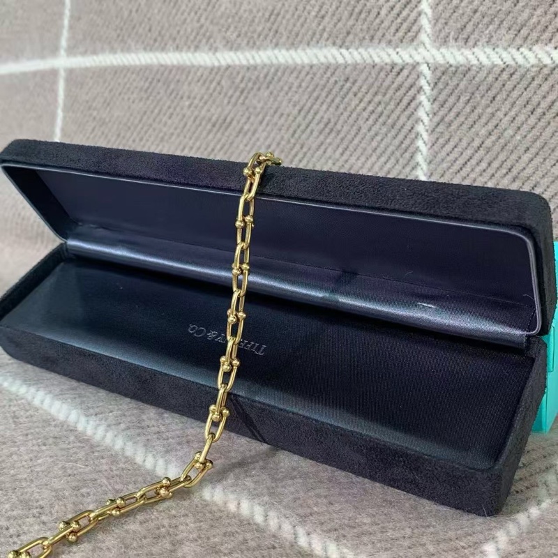 Tiffany Hardwear系列18k金手鍊，合適 16-17手腕-2