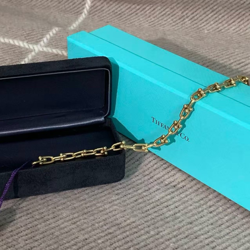 Tiffany Hardwear系列18k金手鍊，合適 16-17手腕-6