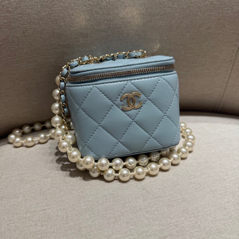 CHANEL 珍珠鏈小盒子-0