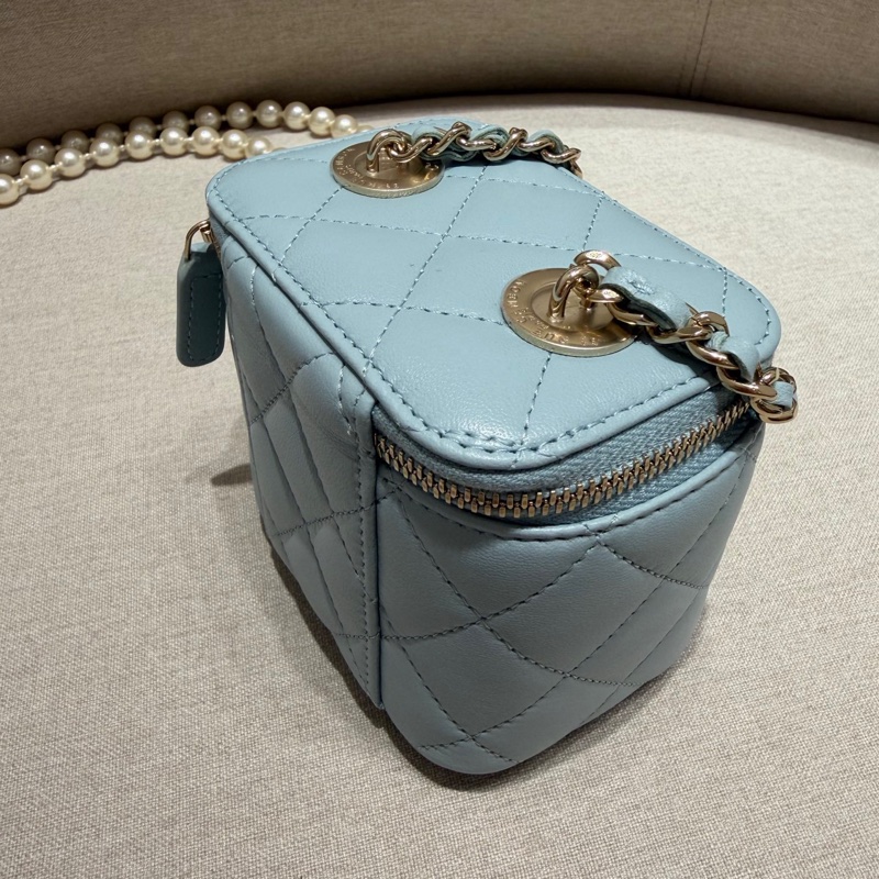 CHANEL 珍珠鏈小盒子-5