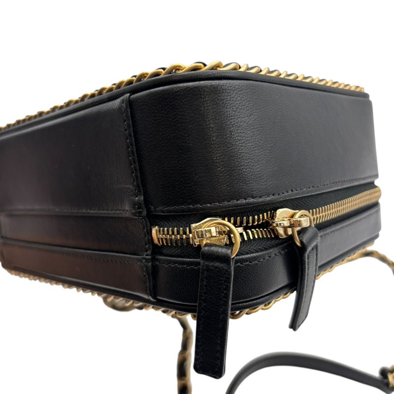 【美收精品】CHANEL 黑金鍊條相機包 B-987【隔月月中將轉賣至日本 上架期限30天】-8
