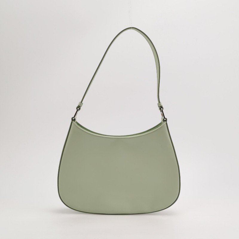 Prada  Cleo 綠色 牛皮 肩背包-3