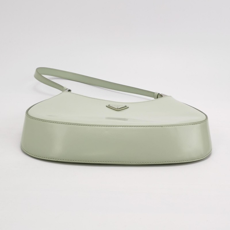Prada  Cleo 綠色 牛皮 肩背包-4