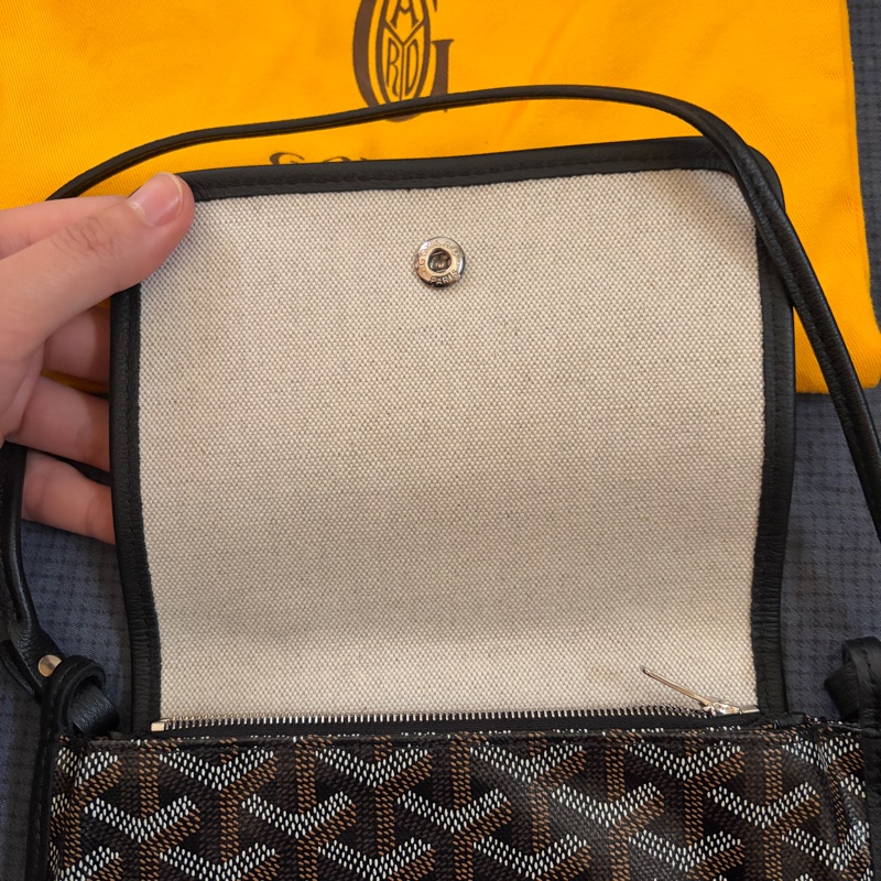 goyard 信封包黑色-2