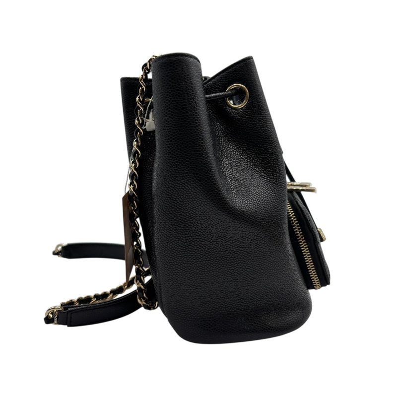 【美收精品】CHANEL 黑色牛皮單肩包 B-988【隔月月中將轉賣至日本 上架期限30天】-2