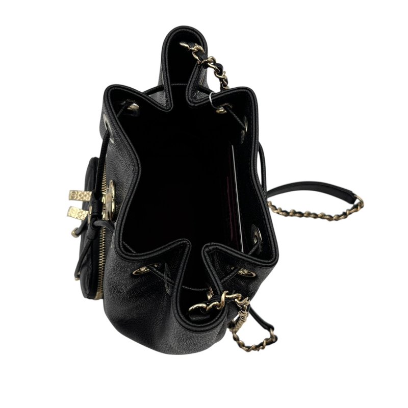 【美收精品】CHANEL 黑色牛皮單肩包 B-988【隔月月中將轉賣至日本 上架期限30天】-4