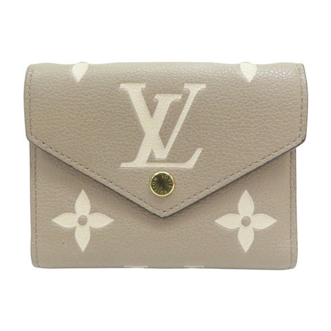 卡其色 Empreinte牛皮 Victorine 金扣 三折短夾  M81861【LOUIS VUITTON LV 路易威登】 M81861