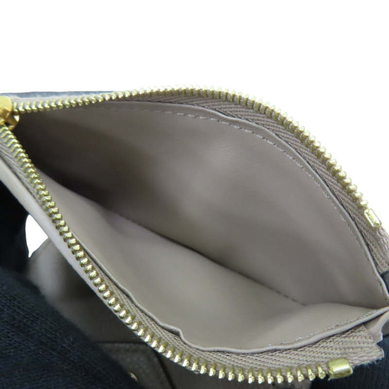 卡其色 Empreinte牛皮 Victorine 金扣 三折短夾 M81861【LOUIS VUITTON LV 路易威登】 M81861-6