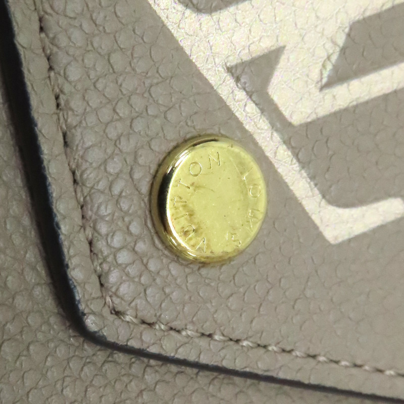 卡其色 Empreinte牛皮 Victorine 金扣 三折短夾 M81861【LOUIS VUITTON LV 路易威登】 M81861-8