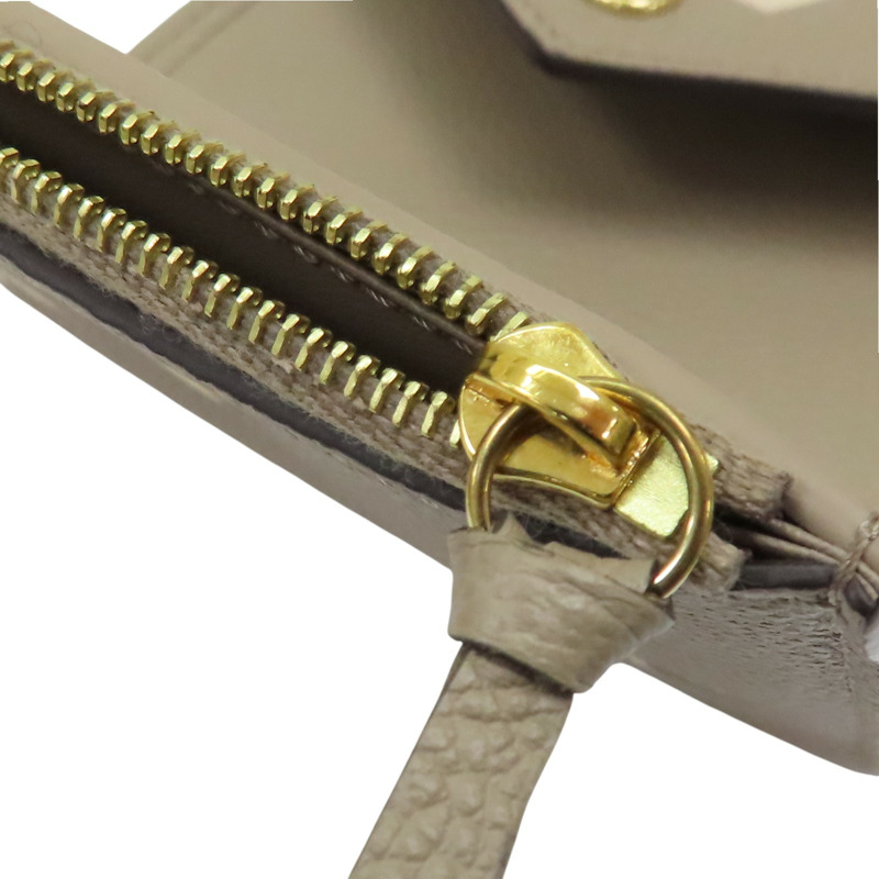 卡其色 Empreinte牛皮 Victorine 金扣 三折短夾 M81861【LOUIS VUITTON LV 路易威登】 M81861-9