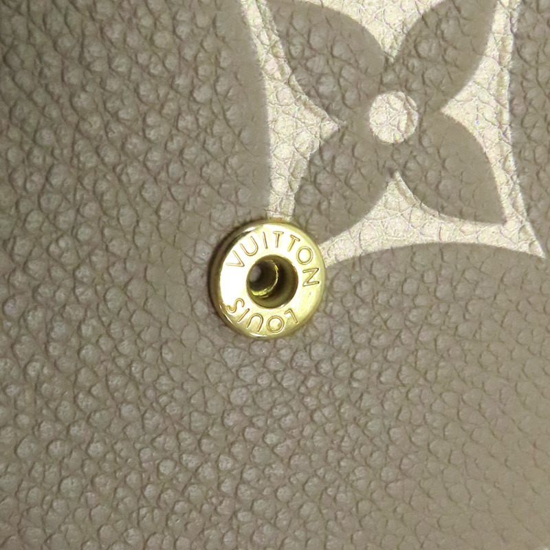 卡其色 Empreinte牛皮 Victorine 金扣 三折短夾 M81861【LOUIS VUITTON LV 路易威登】 M81861-10