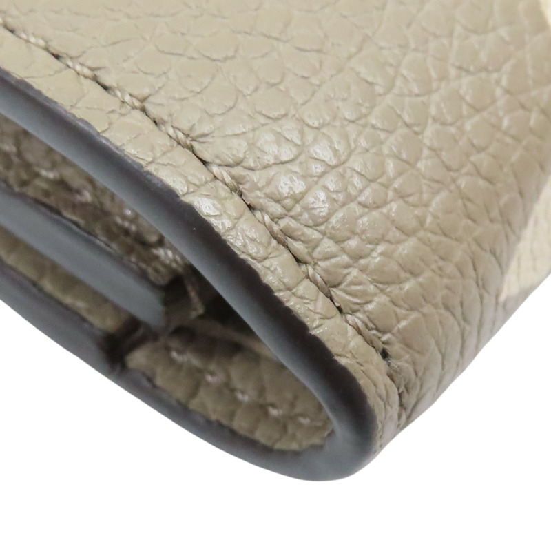 卡其色 Empreinte牛皮 Victorine 金扣 三折短夾 M81861【LOUIS VUITTON LV 路易威登】 M81861-13