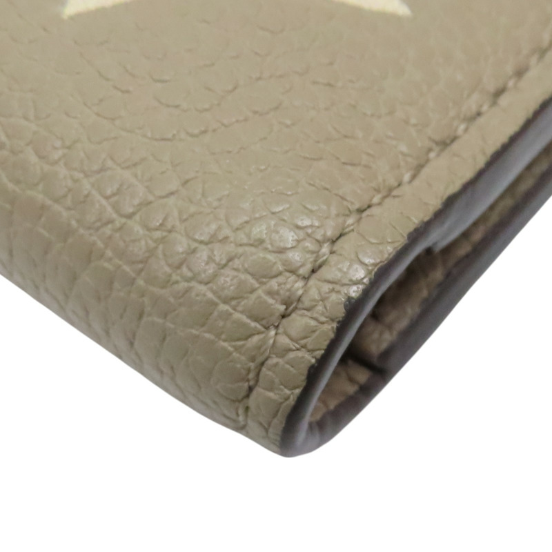 卡其色 Empreinte牛皮 Victorine 金扣 三折短夾 M81861【LOUIS VUITTON LV 路易威登】 M81861-14