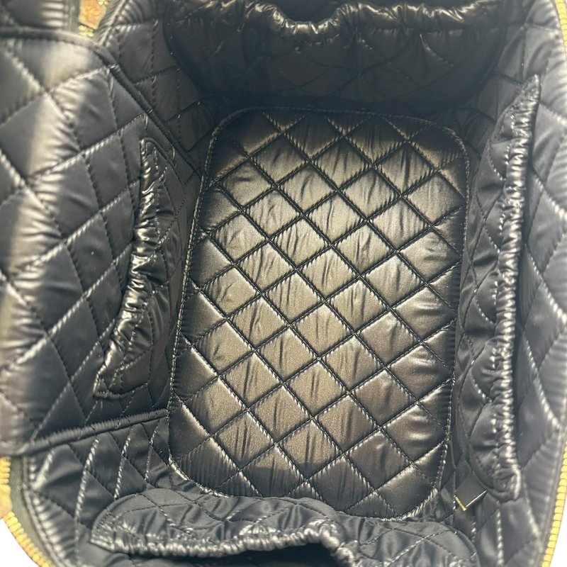 【美收精品】CHANEL 黑色牛皮荔枝紋大化妝包 B-989【隔月月中將轉賣至日本 上架期限30天】-13