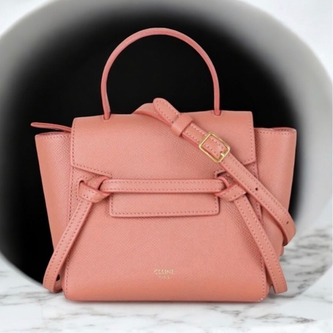 「JL精品代購」97新 Celine 鯰魚包 Belt Pico