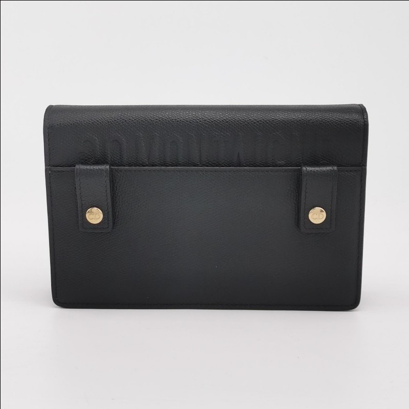 Dior 黑色woc 鏈條包-3