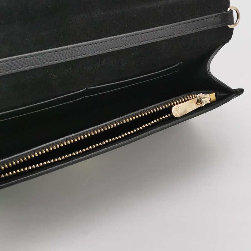 Dior 黑色woc 鏈條包-5