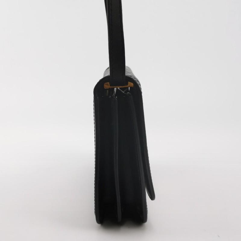 Burberry中號鎖扣黑色肩背包斜背包-2