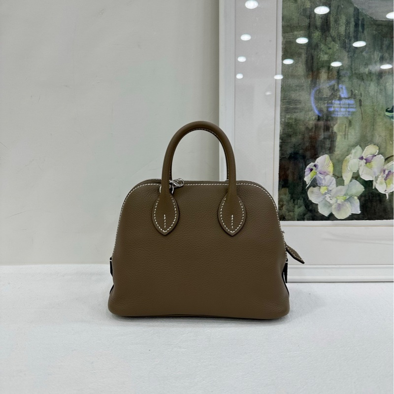 Hermes 愛馬仕 bolide mini 大象灰 銀扣 Evercoler牛皮 K刻 有購證 99近閒置-2