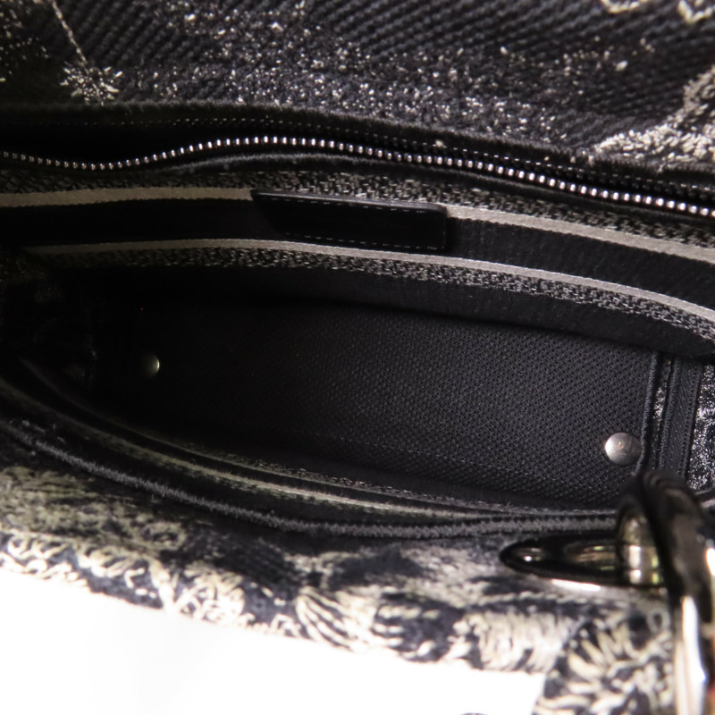 Dior 帆布Lady D-Lite Medium手挽肩背兩用袋-5