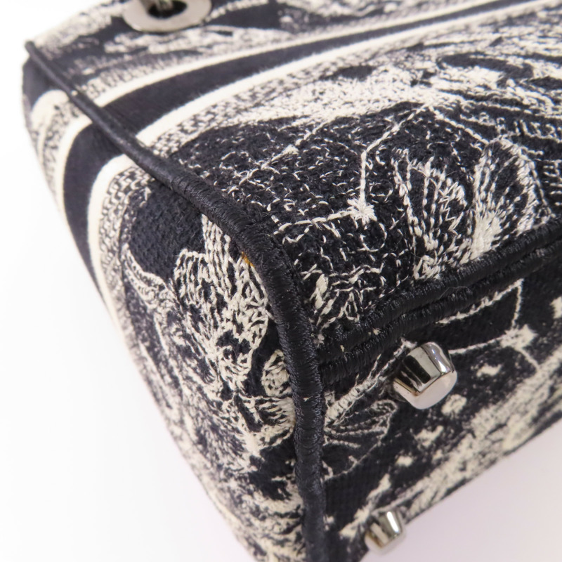 Dior 帆布Lady D-Lite Medium手挽肩背兩用袋-15