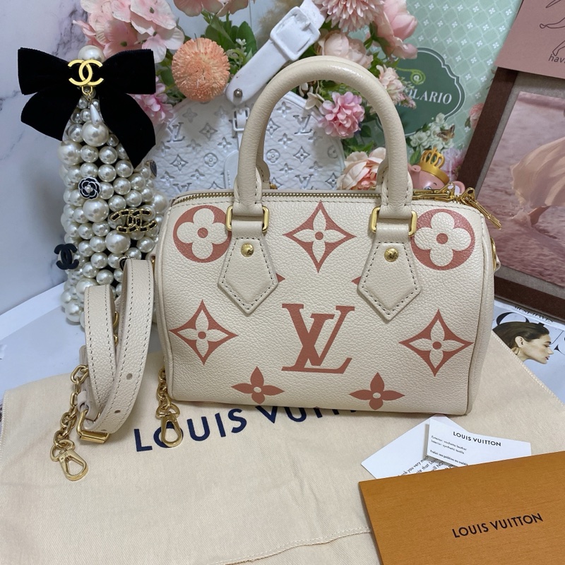 Lv speedy 20 草莓牛奶 限定款 芯片款 💌-6